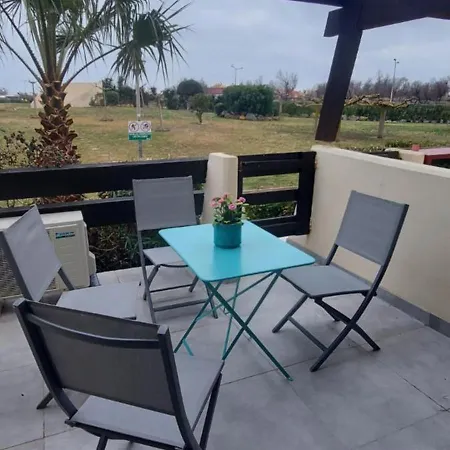 642 T2 - Port Nature 8 Rez-de -chaussee Vue Jardin * Agde